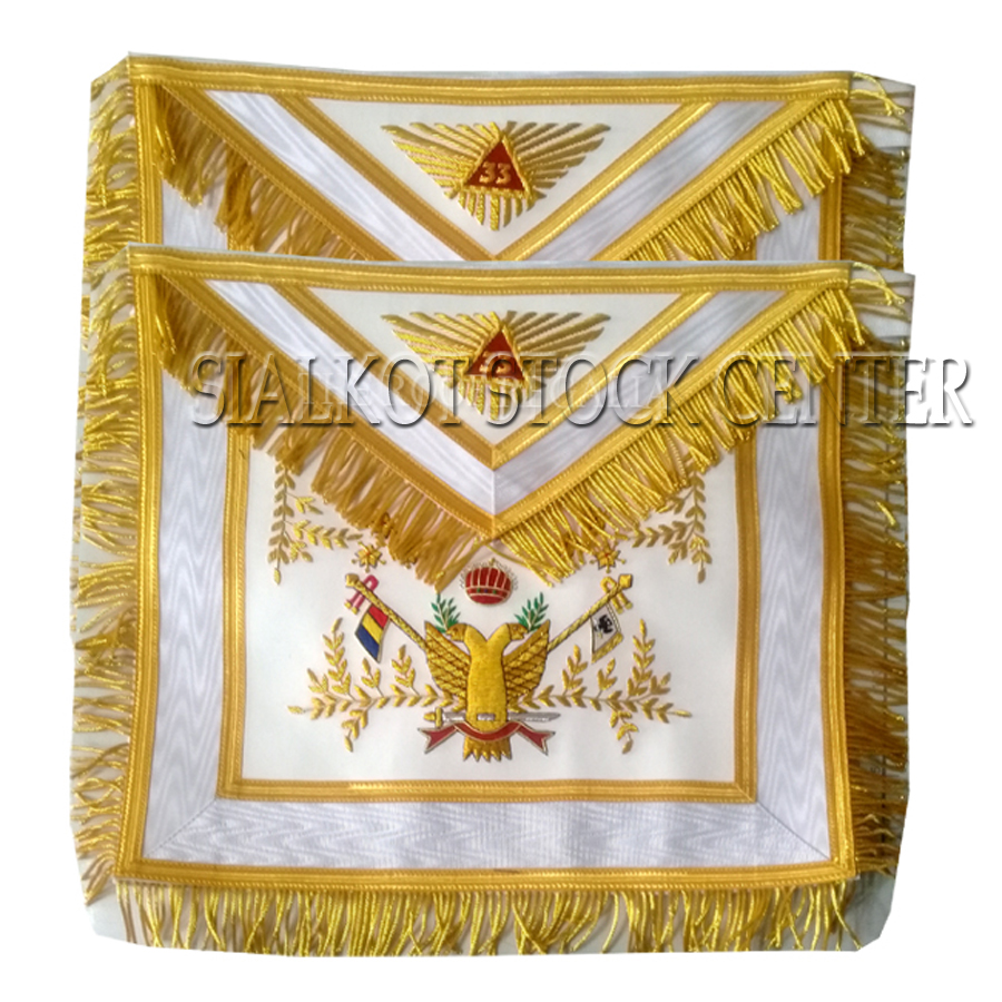 AASR Scottish rite 33 degree Apron